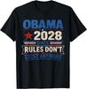 Obama 2028 Kurallar Artık Yok T-Shirt
