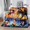 One P-Piece Cartoon Printed Blanket Picnic Blanket Warm Flannel Blankets Soft and Comfortable Blanket Bed Linings Birthday Gift