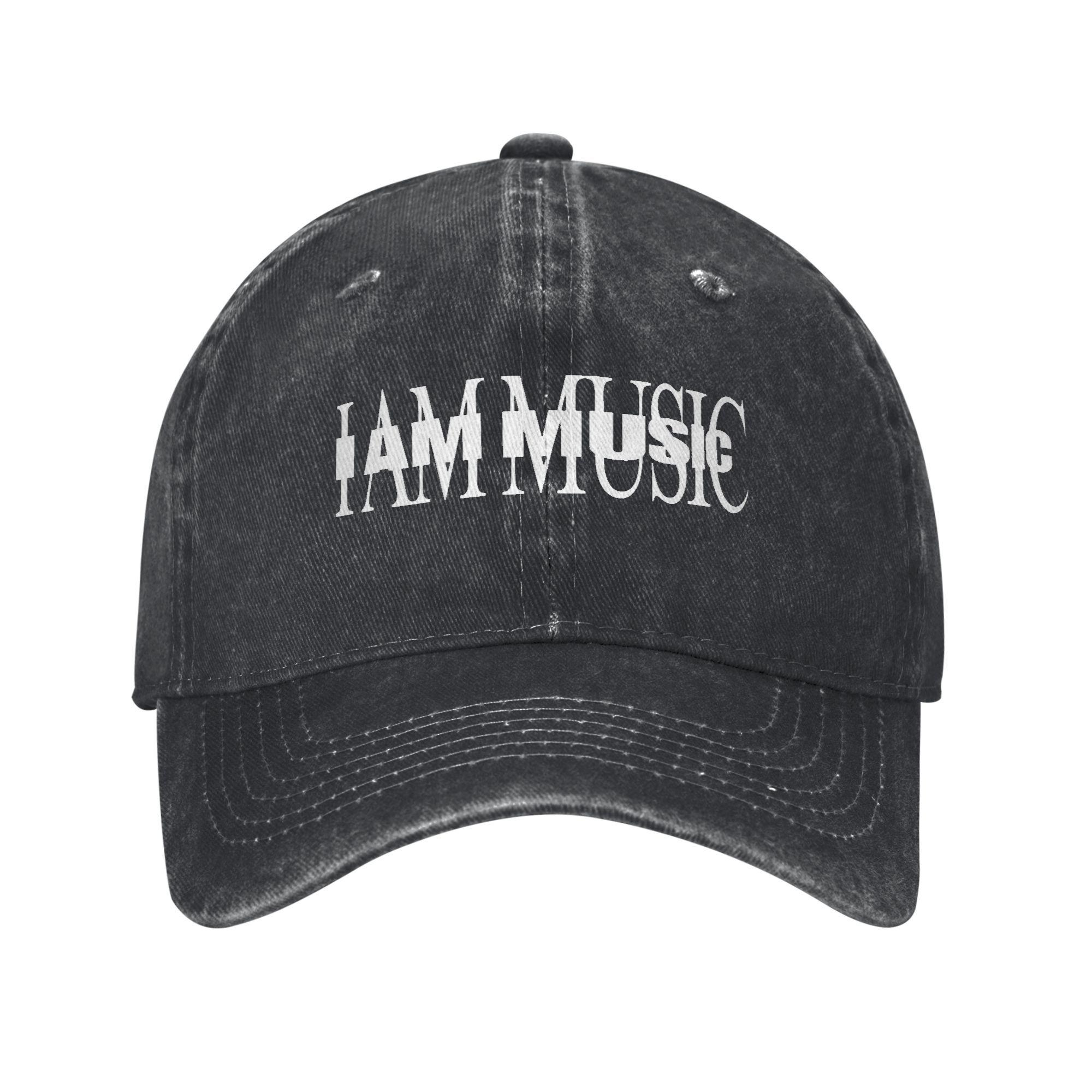 

Rapper Playboi Carti Baseball Cap Sun I am Music Hunting Camping High Quality Washed Trucker Hat Men Women Stylish Caps One Size