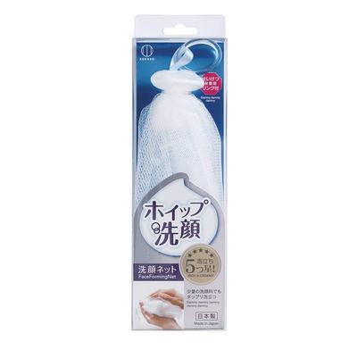 Kokubo Industries Face Wash Foaming Net Whipped Face Wash Face Wash Net Wall Hanging Creamy Foam X X (with Ring) 6.6 20.3 3.8cm