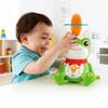 Plastic Electric Dancing Frog with Lights Kids Electric Frog Toy  Birthday Gift