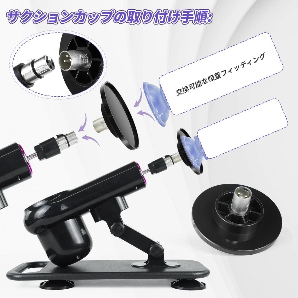 ANSEUNG Piston Dildo Piston Machine Electric Piston Machine Dildo Piston Suction Set Piston Machine Adjustable Remote Control Adult Toy for Popular