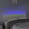 Tête de lit - MAISON EXCLUSIVE - 144x5x78/88 cm - Similicuir - LED intégrée multicolore - Hauteur réglable