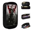 Lovely The Walking Dead Character Pencil Cases Daryl Dixon Pencil Box Pen Box for Student Large Storage Bag Students Stationery