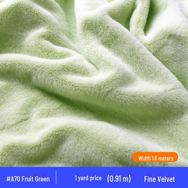 Material Pluș Iepure Rex Imitație 5mm - Opțiuni Multicolor pentru Jucării, Îmbrăcăminte, Perne