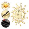 European   Flower Shaped Wall Clock, Unique  Ing Clock for Bedroom or Living Room, Ideal for Friends and Families