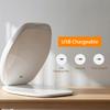 Mini Touch Screen 3 Color LED Dimmable USB Rechargeable Portable Foldable  Desk Pocket Vanity Mirror
