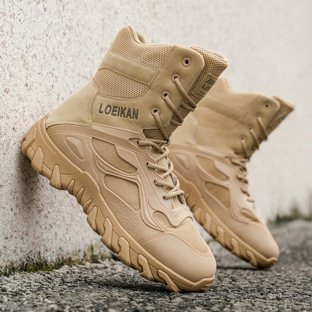 Men'S High Top Denim Boots, Casual Sports Shoes, Trendy And Fashionable Men'S Boots