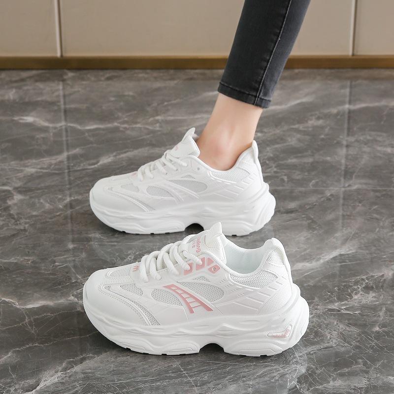 

Daddy shoes women s platform 2025 summer new super fire lightweight heightening non-slip wear-resistant versatile trend casual shoes 40