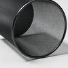 Garbage Can with Polished Rolled Bin Moisture Edges Trash Resistant Rustproof Wastebasket