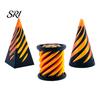 Spiral Stress Relief Toy 3Pcs 3D Printed Cone Figurine Impossible Passthrough Sculpture Vortex Thread Anxiety Gadget Illusion Mini Pyramid Cylinder