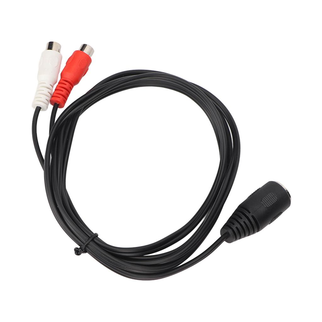 DIN 7 PIN To 2 RCA Cable DIN 7PIN Female To 2RCA Female Y Splitter Cable for Electronic Piano Sound Equipment 4.9ft