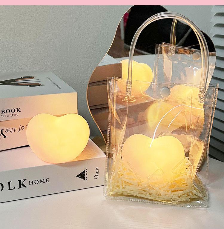 Night Love Light 520 Gift Girl Heart Romantic Atmosphere Lamp Button Battery