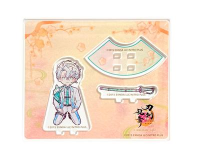 Touken Ranbu ONLINE" 10th Anniversary Part 3 × Animate Cafe Kneeling Mini Acrylic Stand Kumo