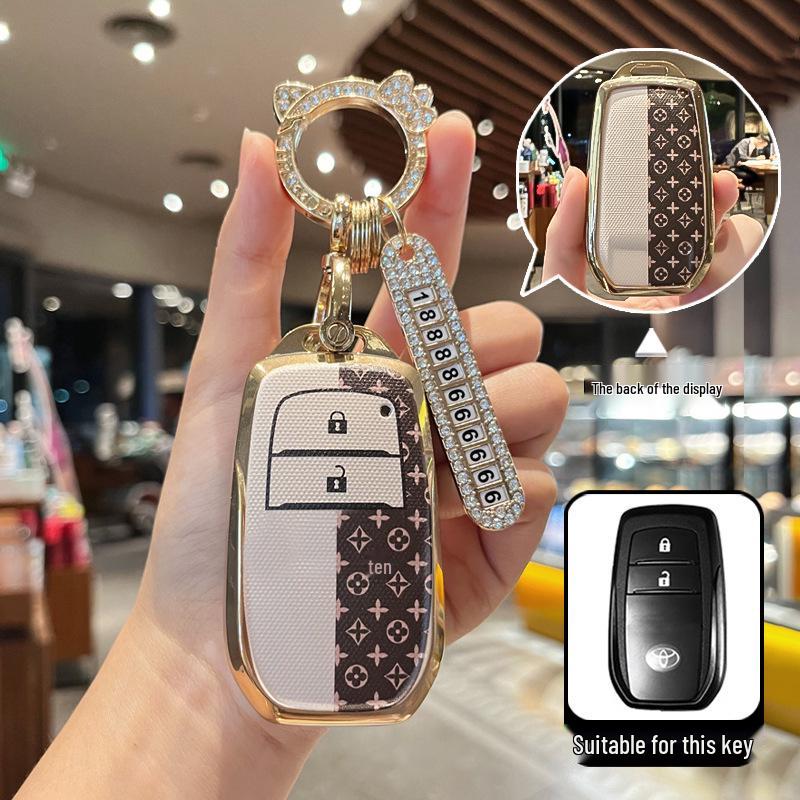 2025 Toyota Corolla Key Case: Double Engine, Pioneer Elite Buckle Bag Protection for Men & Women