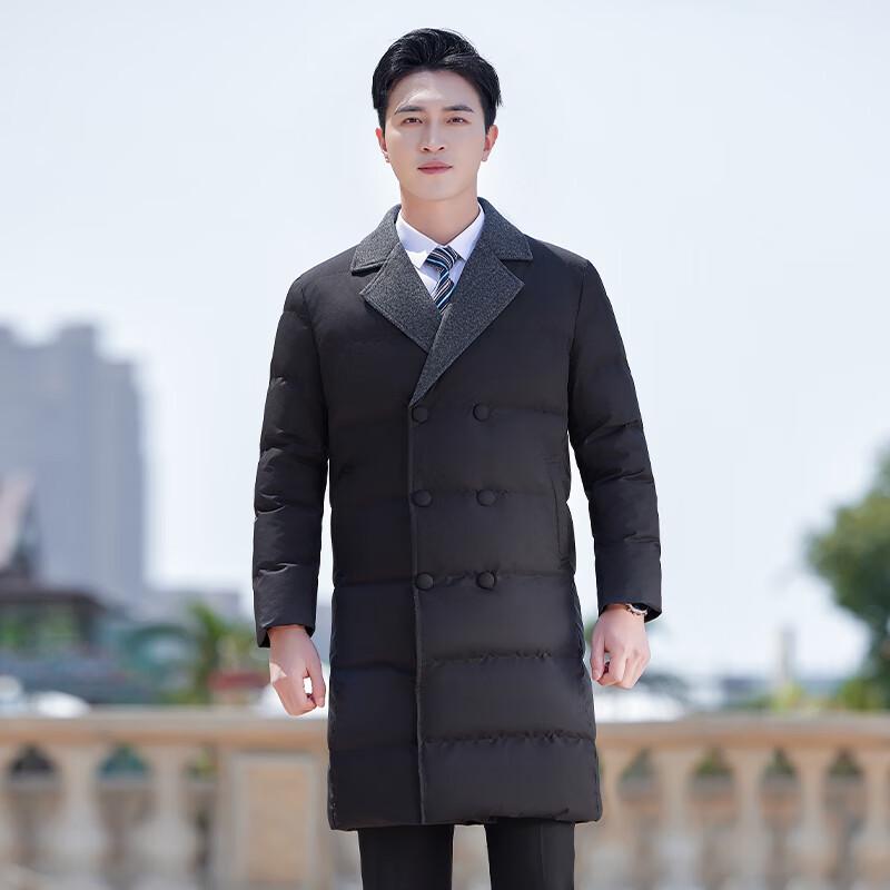 Teluoman Men's Business Casual Winter Padded Jacket