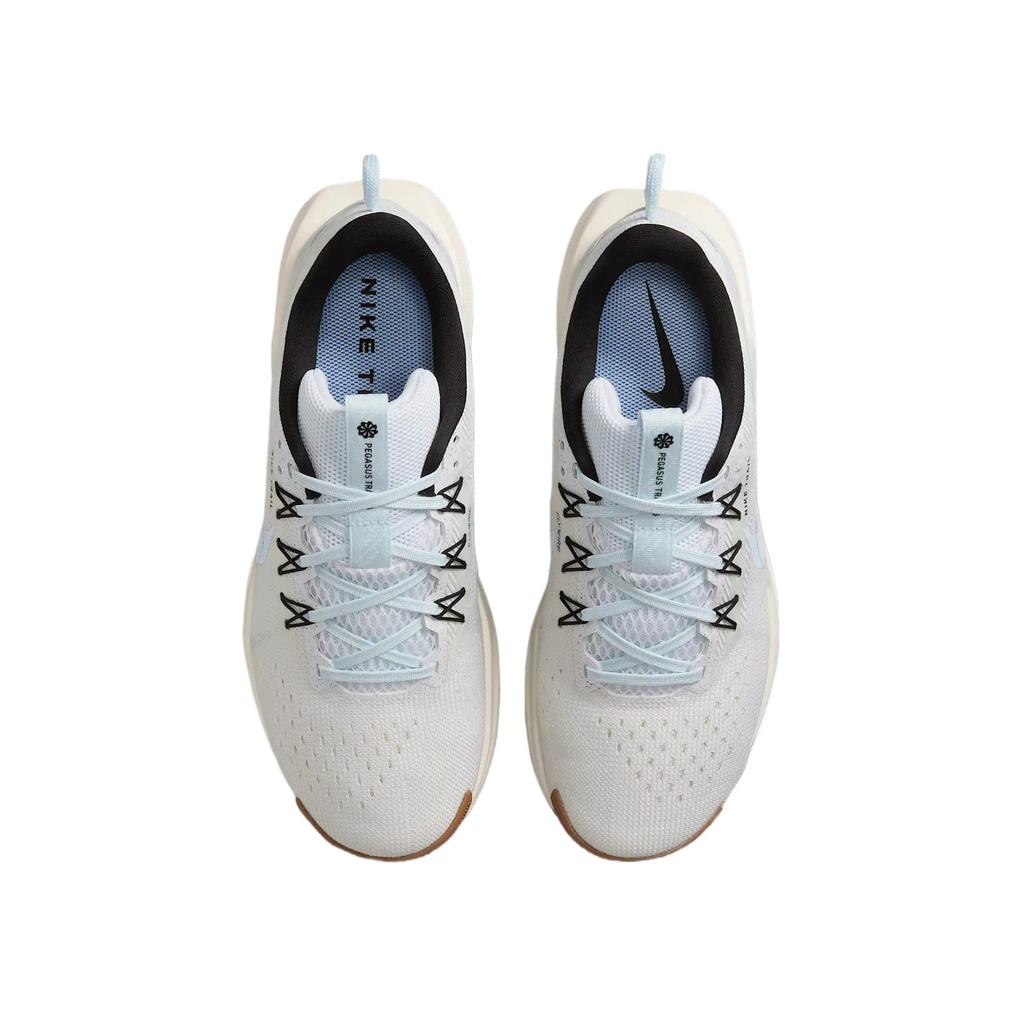 Nike Pegasus Trail 5 Low Top Running Shoes Women's Metallic Silver Sneakers DV3865-103
