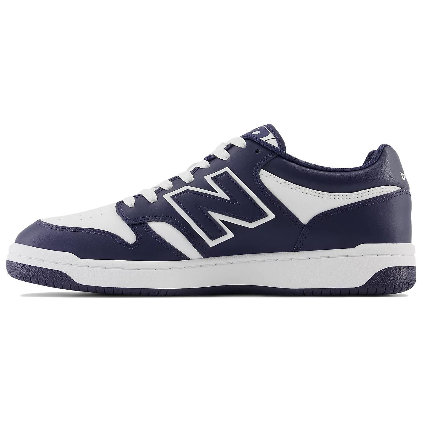 

New Balance Темно-синие кроссовки унисекс 480 Team Сине-Белые BB480LHJ