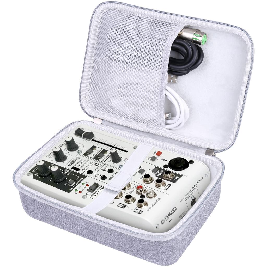 Storage Compatible Yamaha Webcasting Mixer Audio Interface [Khanka Case] AG03/AG03MK2 (Case Only)