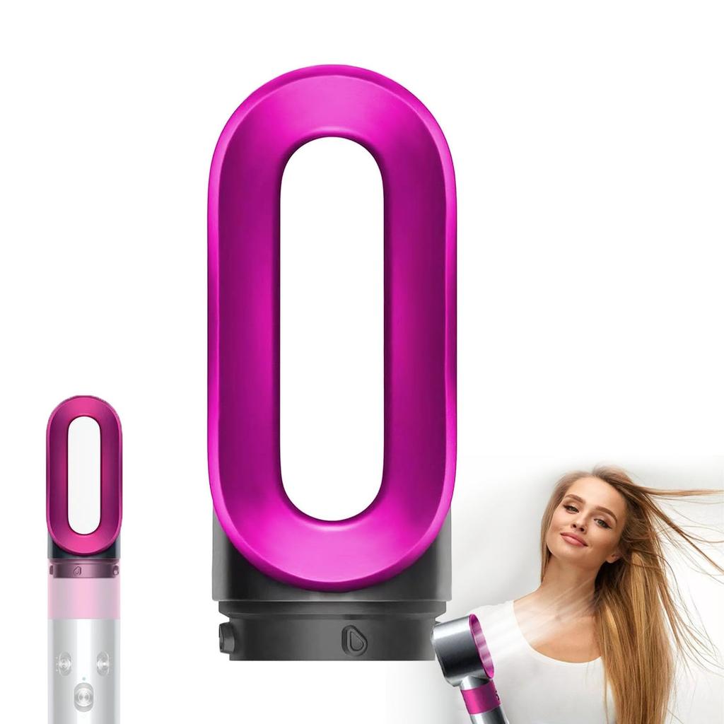 Hair Dryer Attachment Compatible with Dyson Airwrap Rotating Curling Barrel Hair Styler Accessories Dryer Attachment Nozzle Pre-Styling Replacement,