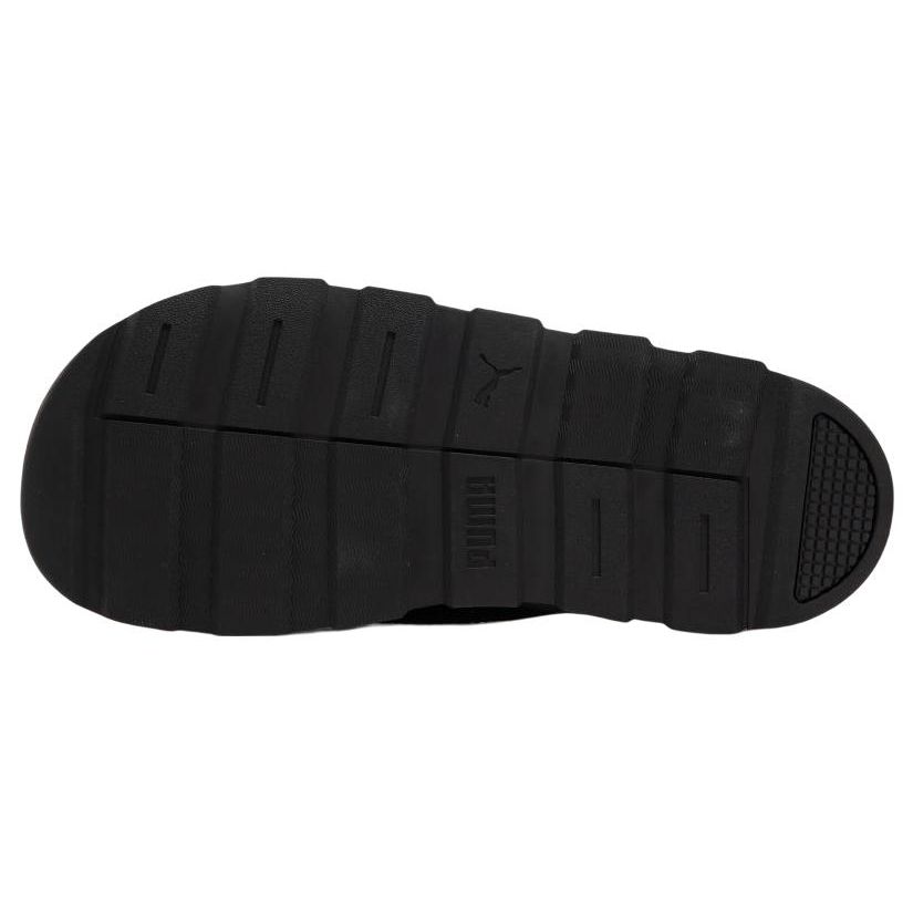 Puma RS Slides 2 Black Silver Unisex Sneakers 390768-01