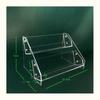 3/4/5Tier Acrylic Display Stand For Lipstick Lip Glaze Eye Shadow Tray Air Cushion, Clear Makeup Storage Rack Cosmetic Organizer