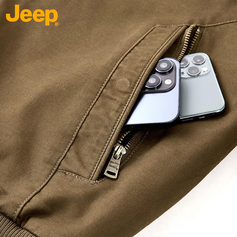Jeep Herren Warme Fleece-Arbeitsjacke im amerikanischen Stil