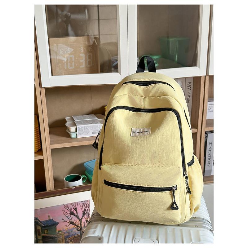 The New Schoolbag Is High-value, Fresh and Sweet, Candy-colored Backpack, Lightweight and Large-capacity Backpack for Junior High School Students.