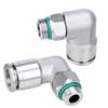 304 Stainless Steel G-Thread Quick Connect Elbow Fitting