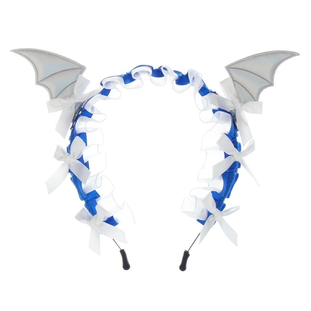Bow Bat Hair Hoop Punk Gothic Headpiece Hair Band Little Devil Headband  Goth Girls