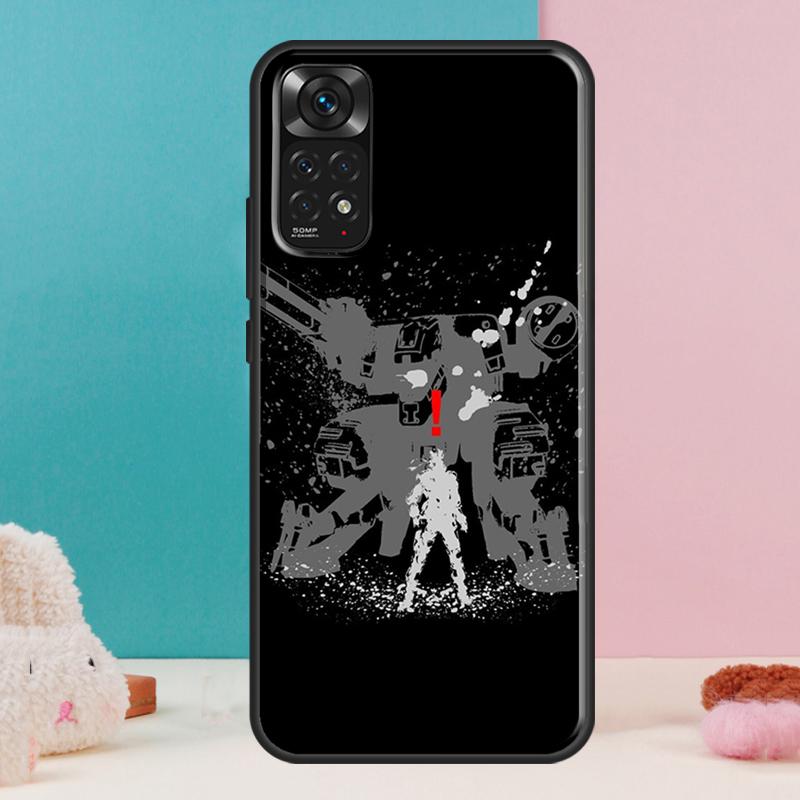 Metal Gear Solid Case For Xiaomi Redmi Note 12 11 10 9 8 Pro 9S 10S 11S 12S Redmi 12C 9A 9C 10A 10C Coque