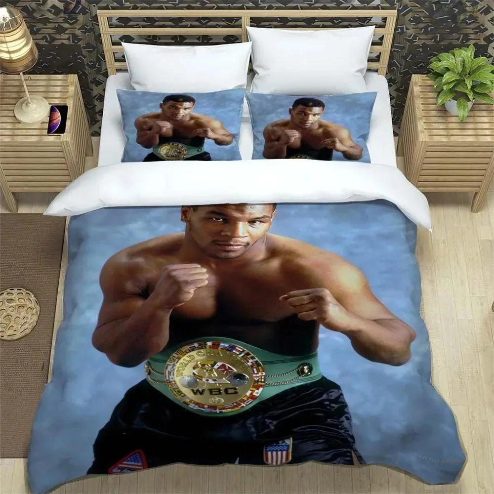 

Boxing Champion Mike Tyson Fashion 3D Printed Bedding Queen Bedding Set King Size Bedding Set Soft And Comfortable US King(264*228cm)3pcs
