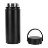 304 Stainless Steel Outdoor Portable Coffee Cup Frosted Vacuum Flask for Outdoor SuppliesBlack 500ml