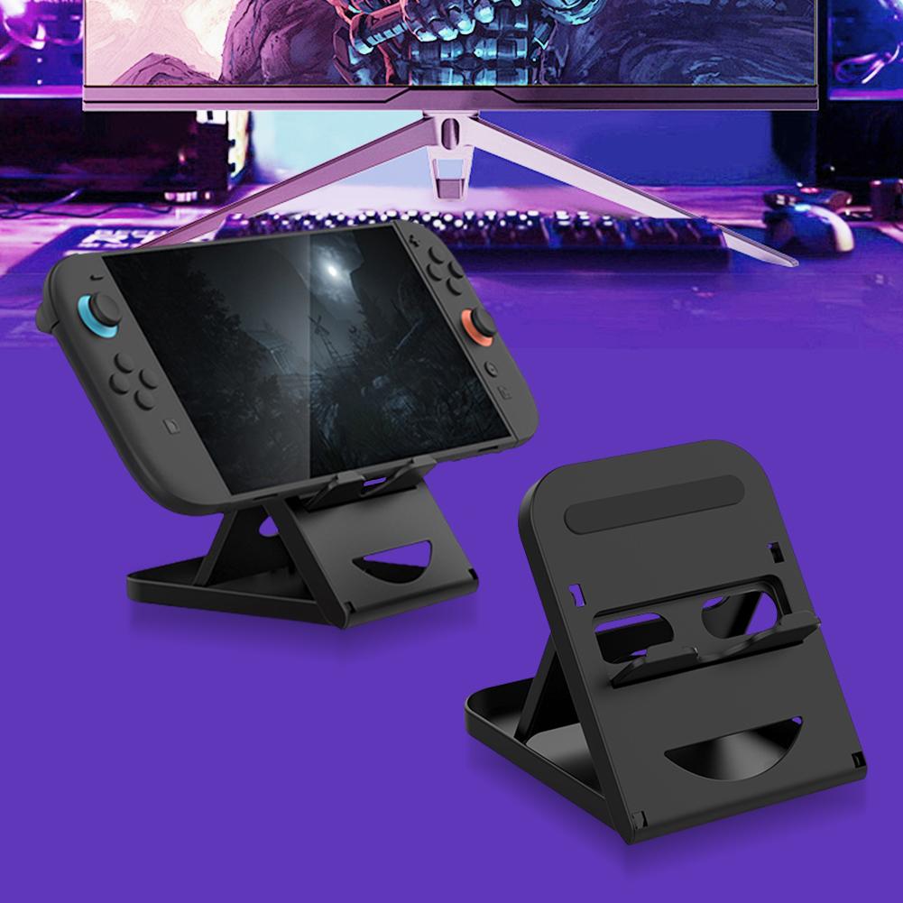 For Switch 2 Foldable Stand Bracket Console Display Rack Multi-angle Bracket Playstand for Nintendo for Switch/OLED Game Console