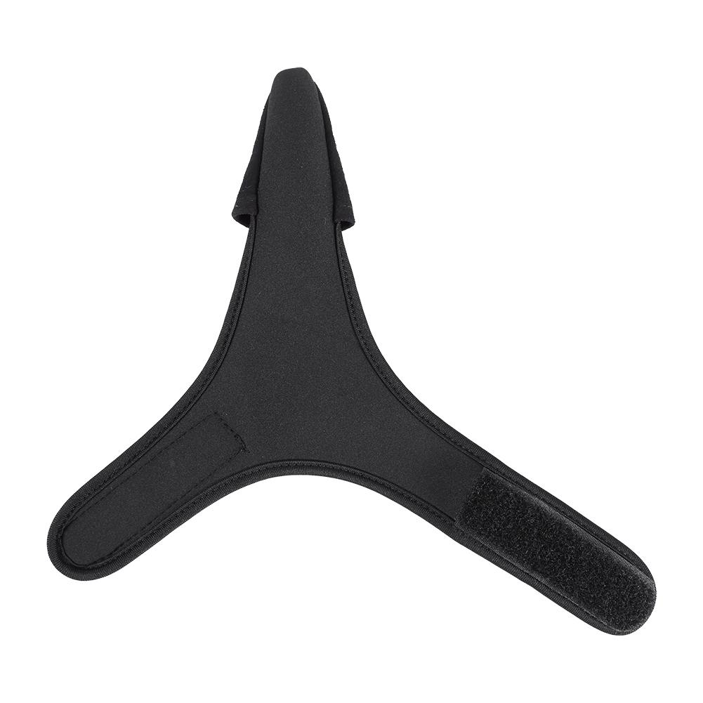 Black Comfortable Single Index Finger Protector Unisex Elastic Band Glove For Outdoor Fishing