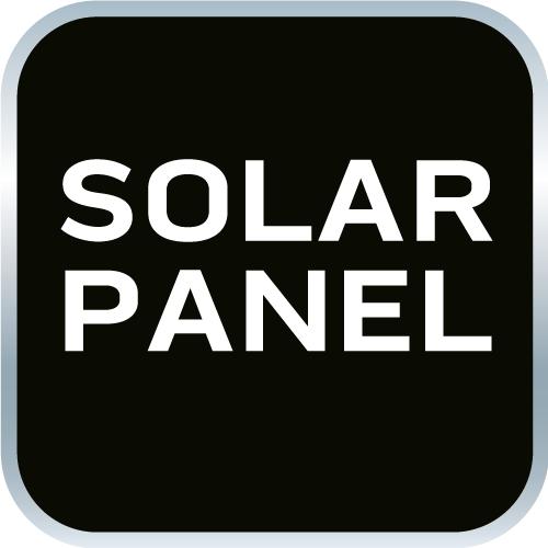 Solar wall lamp SMD LED 450 lm