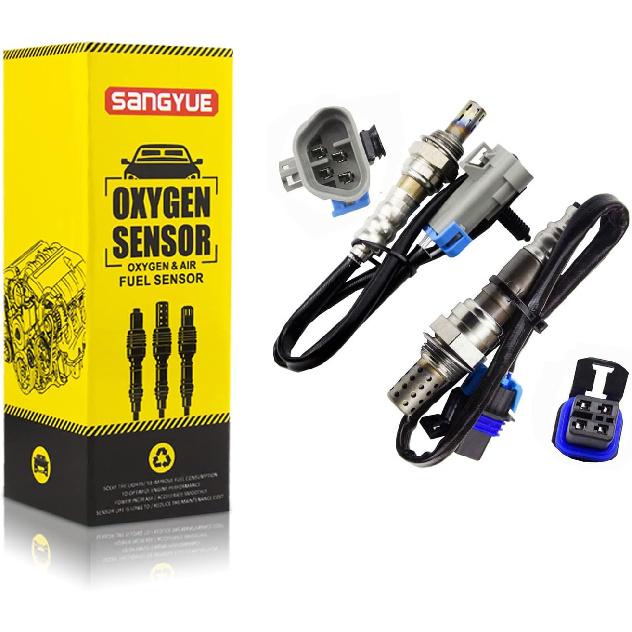 2X Датчик кислорода O2 для 2006 Chevrolet Colorado GMC Canyon 2.8L 3.5L Верхний + Нижний