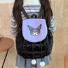 Children's Cute Cartoon Plush Drawstring Backpack - Casual Trendy Embroidered Design for Girls