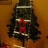 3.2M Santa Ladder LED Light 8 Flashing Modes Waterproof Climbing Santa Xmas LED Light USB Powered Xmas Ladder Lamp