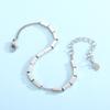 Small Square -Shaped Bracelet Temperament Niche High -Level Sensor Titanium Steel Bracelet