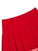 WIDEANGLE Co Summer Basic Pleated Culottes L_Red