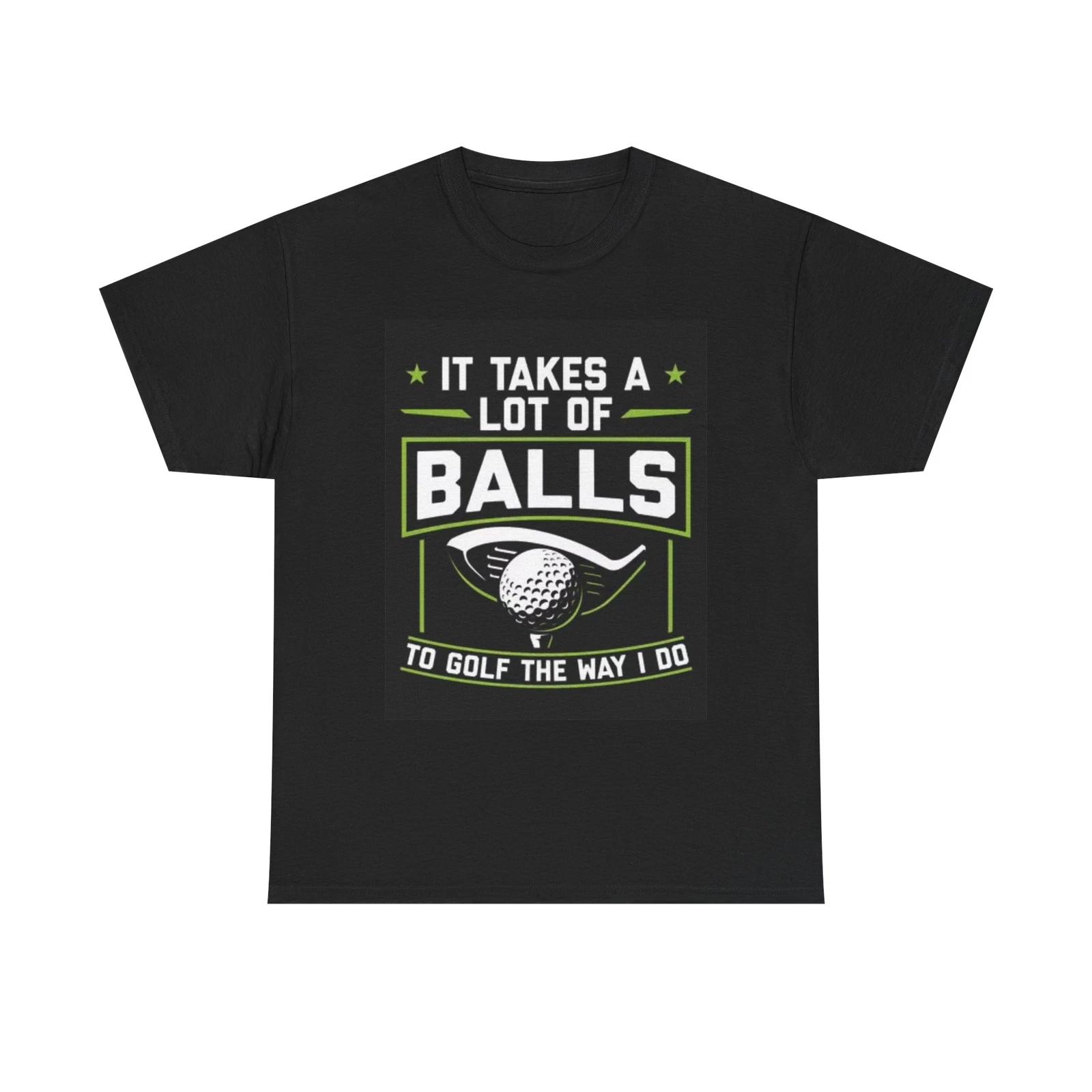 Men s and Women s T-shirts Golfing XS