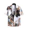 Letnia Moda Codzienna Wakacyjna Koszula Plażowa T-shirt Retro Krótki Rękaw Uliczna Wakacyjna Outdoor Koszula Męska i Damska