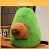 Avocado Capybara Plüschtier Weiches Kurzes Plüschtier Niedliches Tier Kindergeschenk Für Sammler