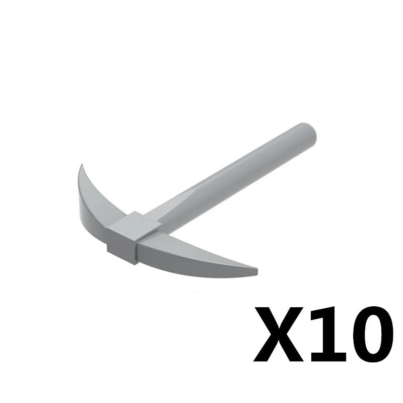 Medieval Knight MOC Building Block Helmet Mask Soldier Weapon Short Trident Shoulder Armour Vest Gun Hoe Axe Sword Toy Gift K049