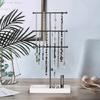 Stylish Versatile Metal Jewelry Display Stand Sturdy Construction for Showcasing Collections Elegantly