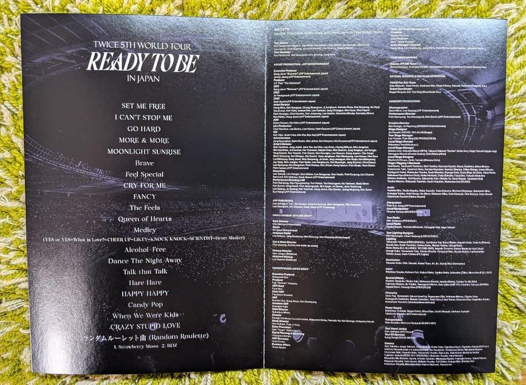 [USED] TWICE 5TH WORLD TOUR READY TO BE DVD