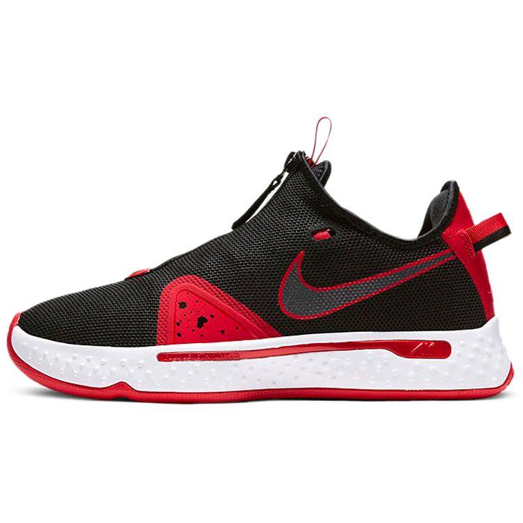 

Мужские кроссовки Nike PG 4 EP Bred черно-белые университетско-красные CD5082-003