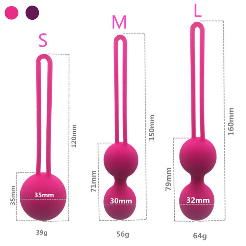 Exercise Ben Wa Balls Vagina Kegel Balls Toys for Women Vaginal Massage Vaginal Tight Sex Products