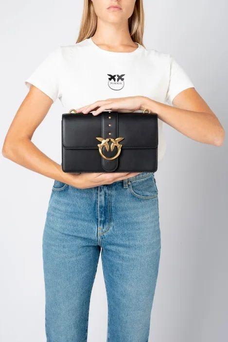 Pinko Women's Messenger Bag Love One Classic Icon